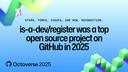 Discovery splash banner for is-a.dev Discord server