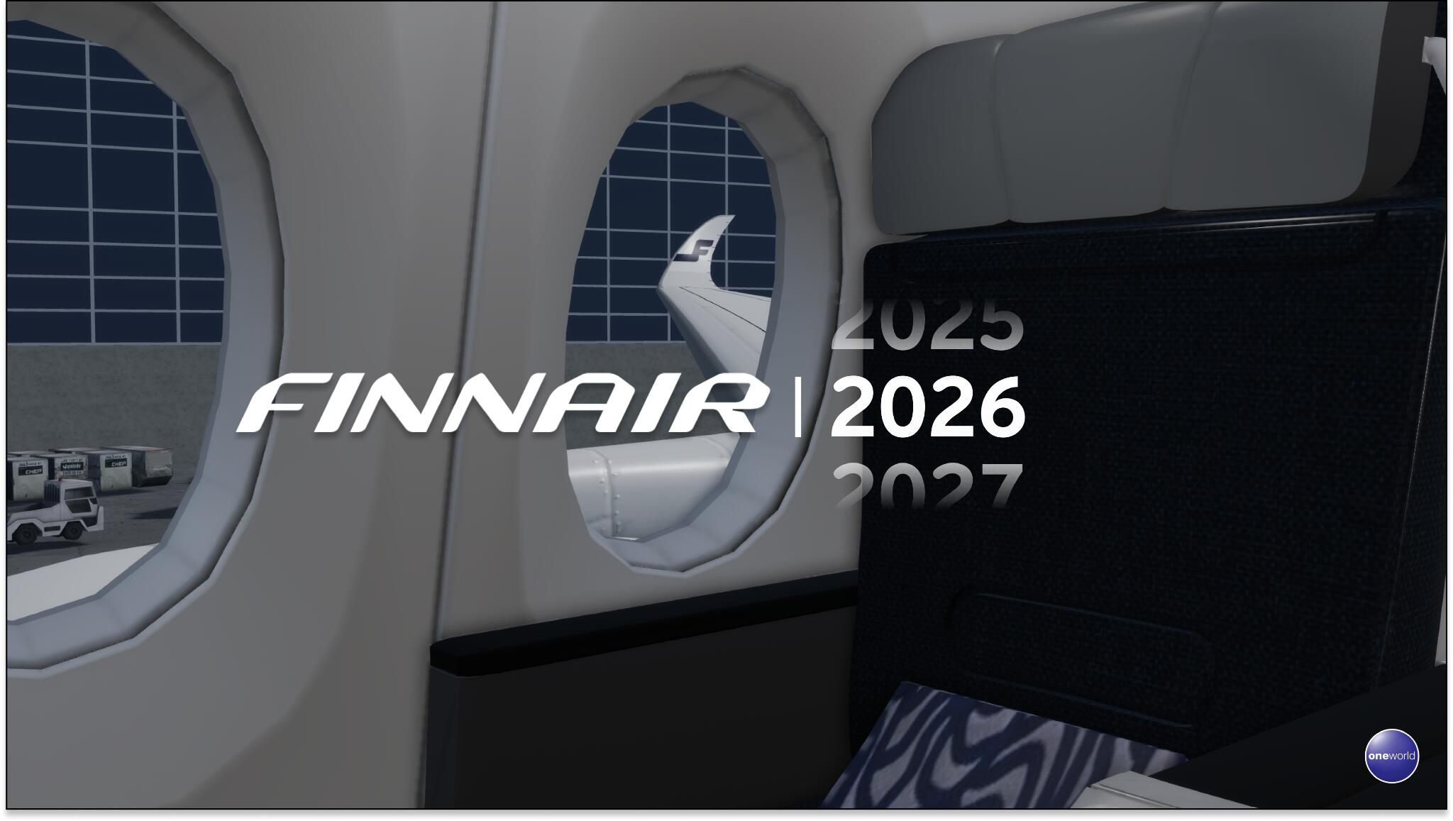 Discovery splash banner for Finnair Virtual Discord server