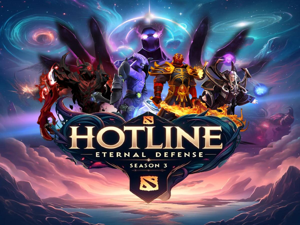 Discovery splash banner for Hotline: eternal defense Discord server