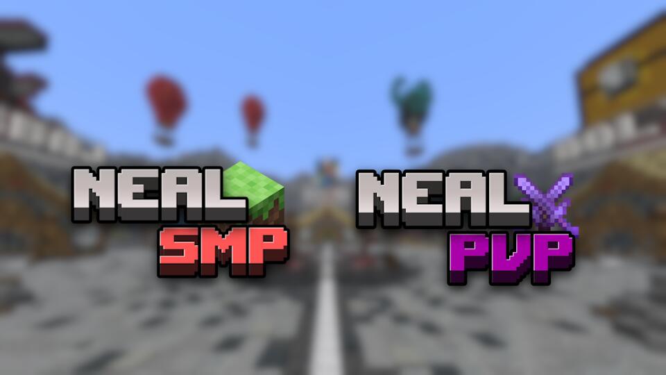 Discovery splash banner for NEAL | Minecraft Discord server