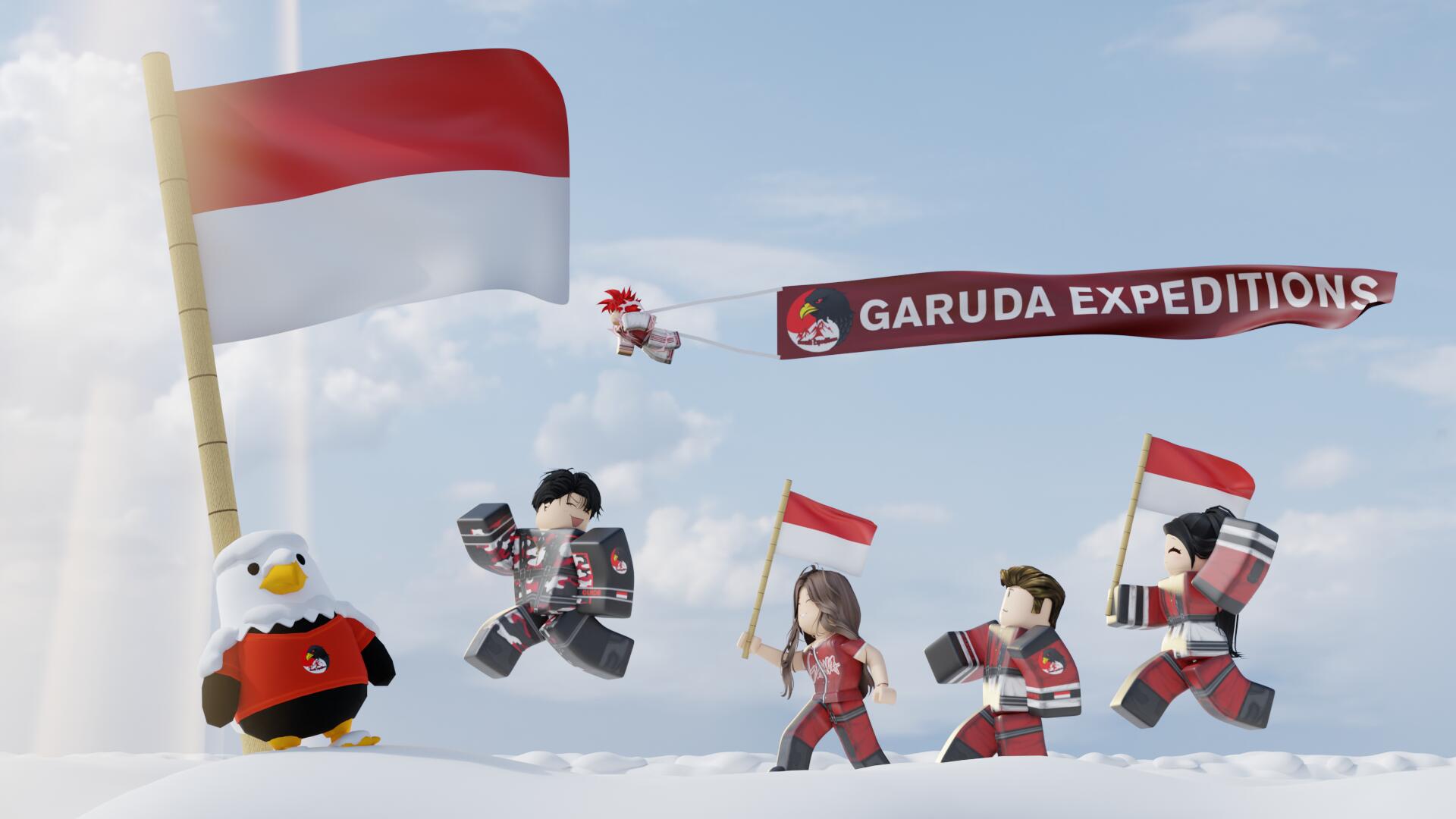 Discovery splash banner for Garuda Expeditions Discord server