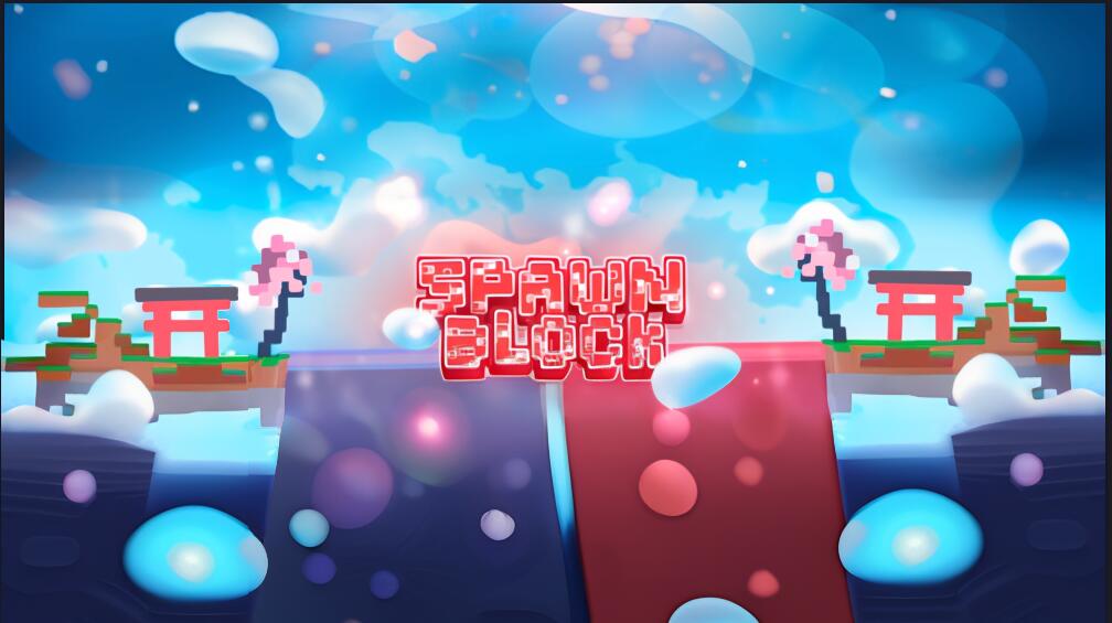 Discovery splash banner for Spawnblock Community Discord server