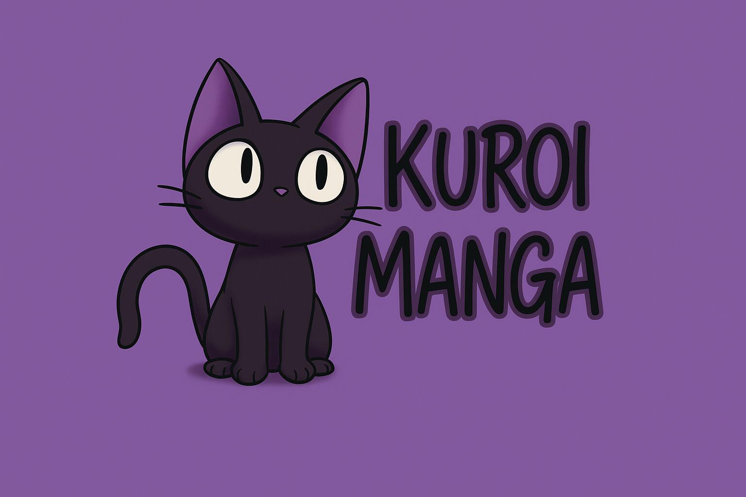 Discovery splash banner for Kuroi Manga Discord server