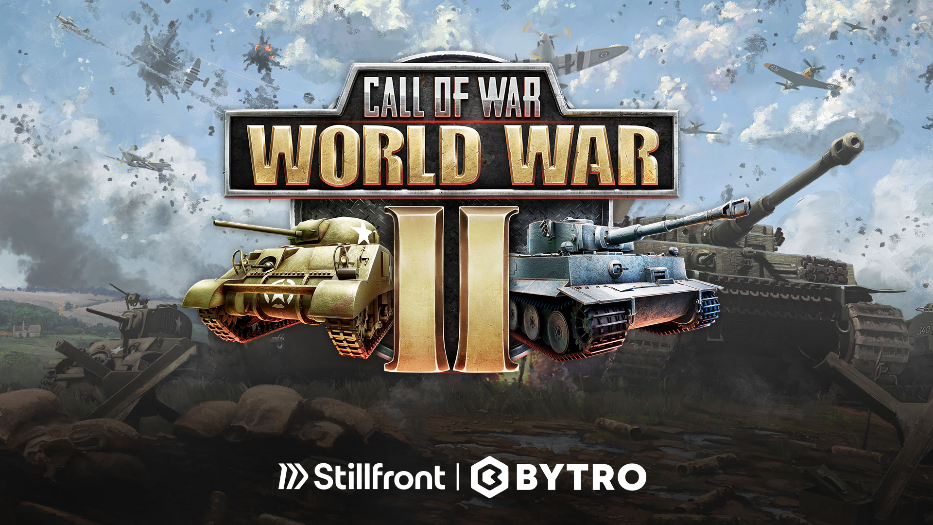 Discovery splash banner for Official Call of War Server Discord server