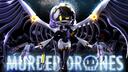 Discovery splash banner for Murder Drones Discord server