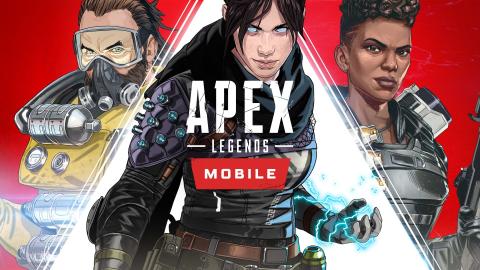 Discovery splash banner for Apex Legends Mobile Discord server