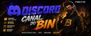 Discovery splash banner for Canal do Bin Discord server