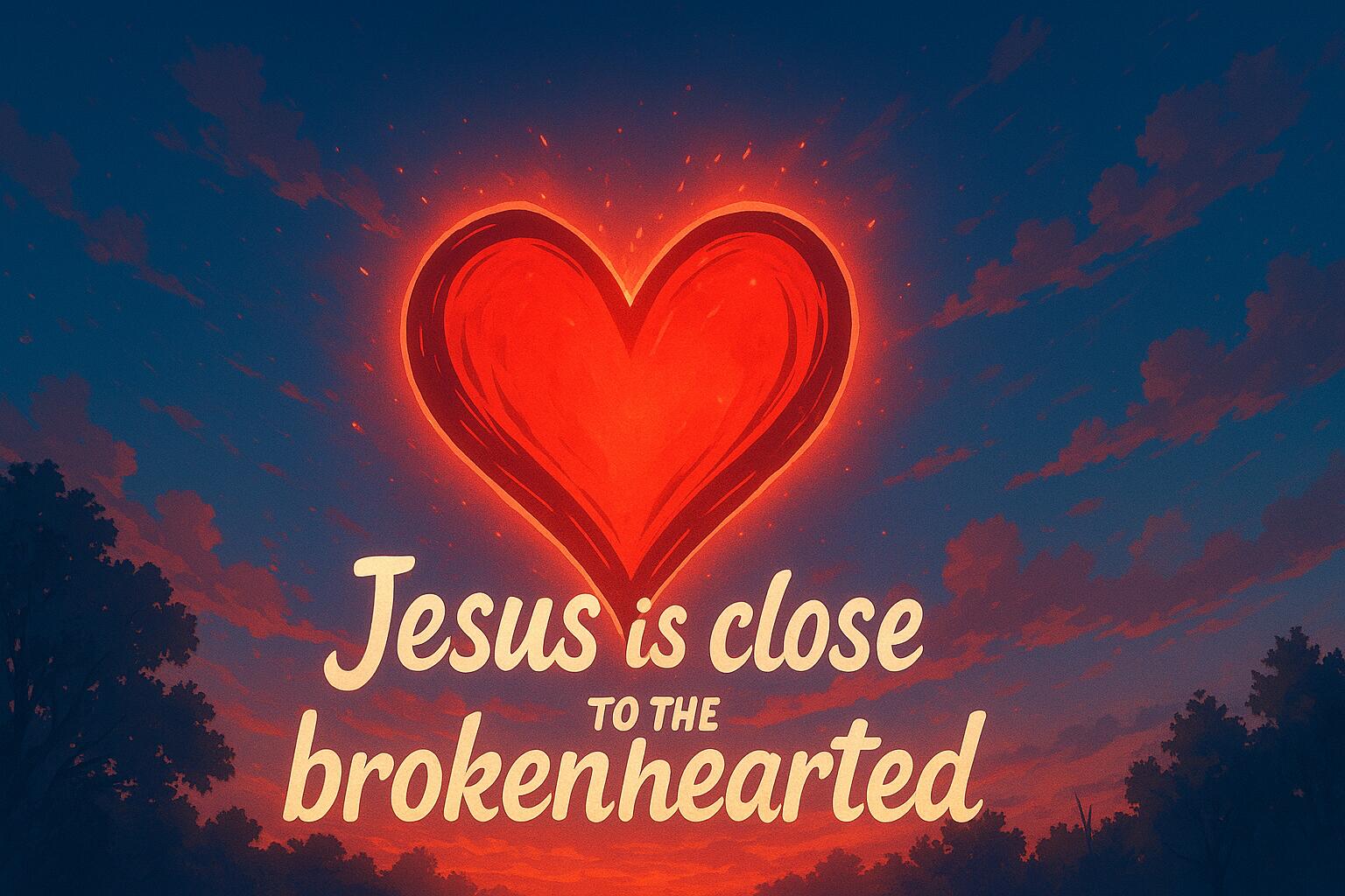 Discovery splash banner for Hope For Broken Hearts Discord server