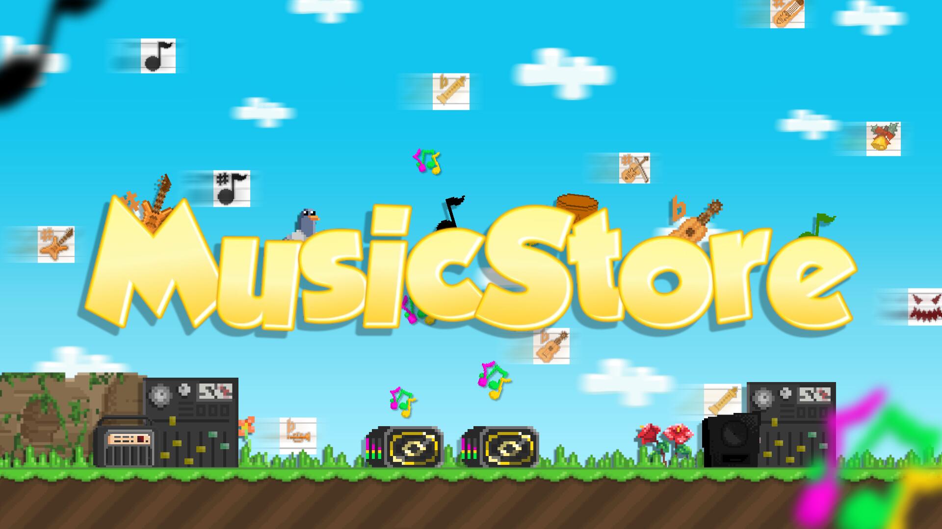 Discovery splash banner for 🎵 Music Store Growtopia 🛒 Discord server