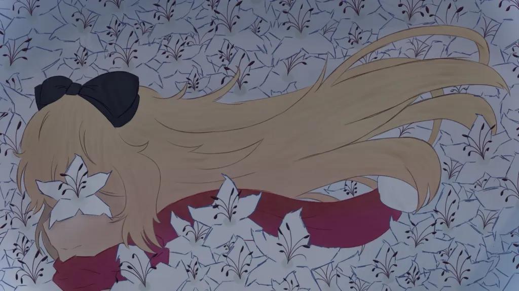 Discovery splash banner for Paper Lily Fan Community Discord server