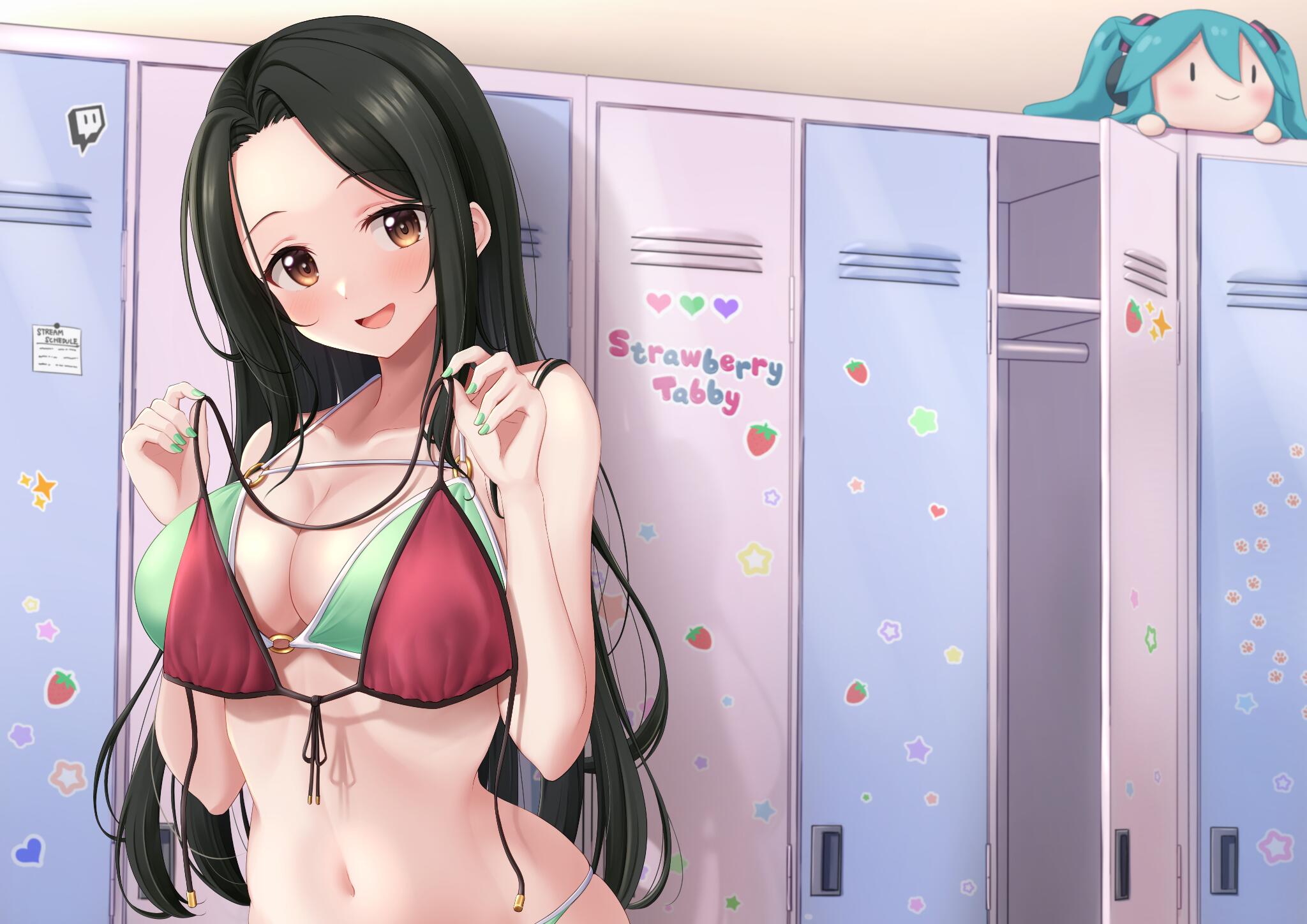 Discovery splash banner for Tabby's Strawberry Kingdom Discord server