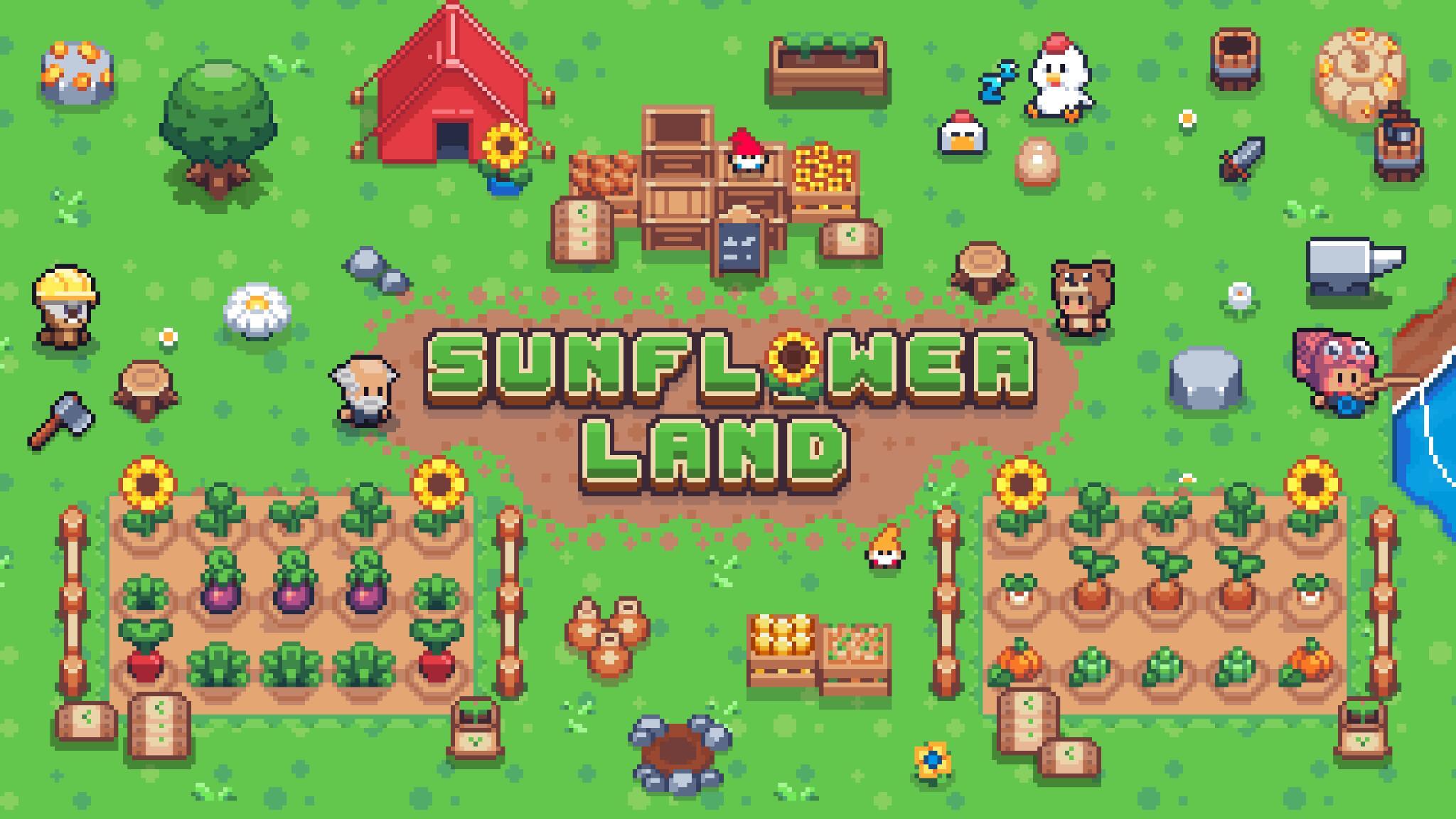 Discovery splash banner for Sunflower Land Discord server