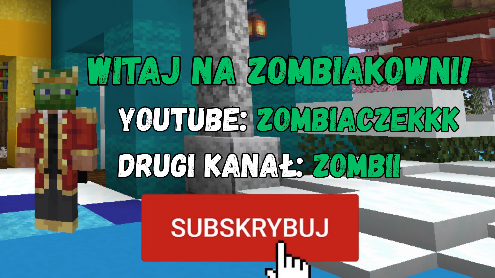 Discovery splash banner for Zombiakownia 🧟 Discord server