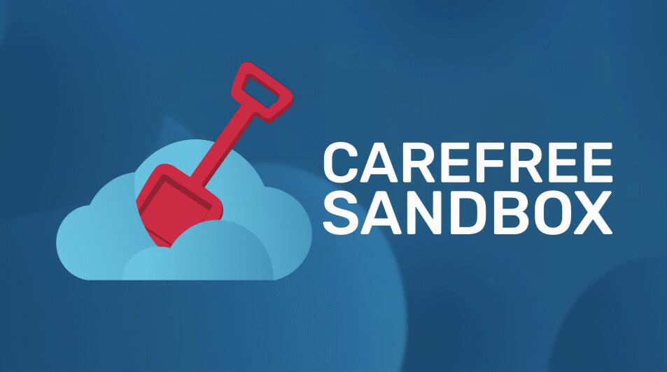 Discovery splash banner for Carefree Sandbox Discord server