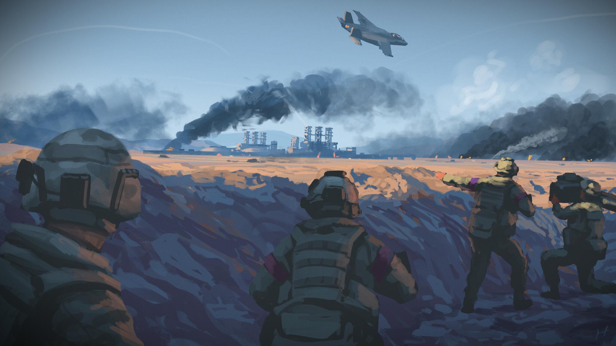 Discovery splash banner for Nuclear Option Discord server