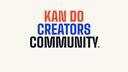 Discovery splash banner for Kan Do Creators Discord server