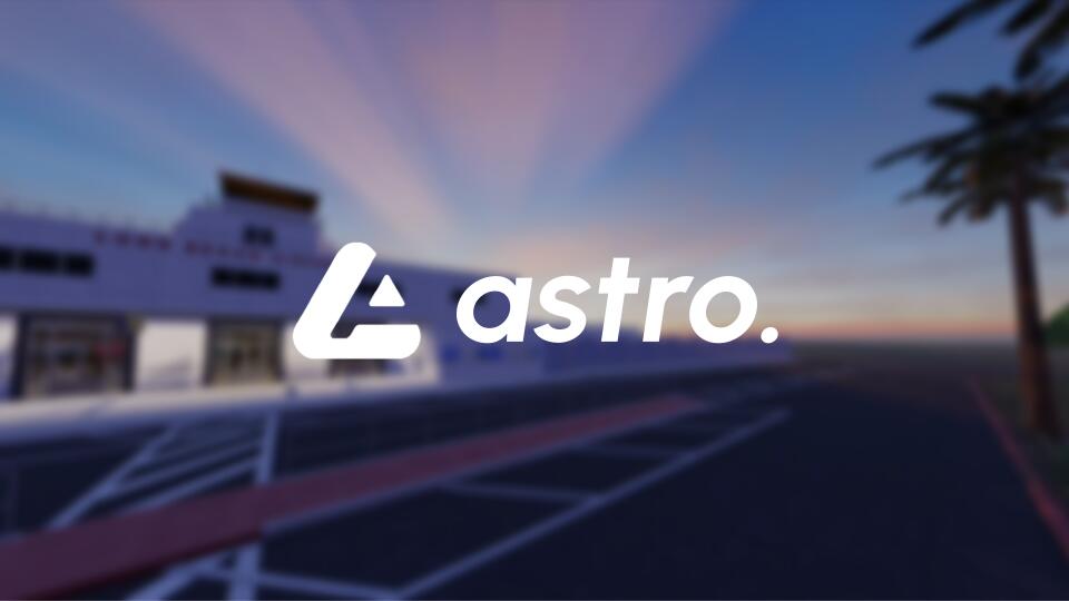 Discovery splash banner for Astro #roadto3500 Discord server