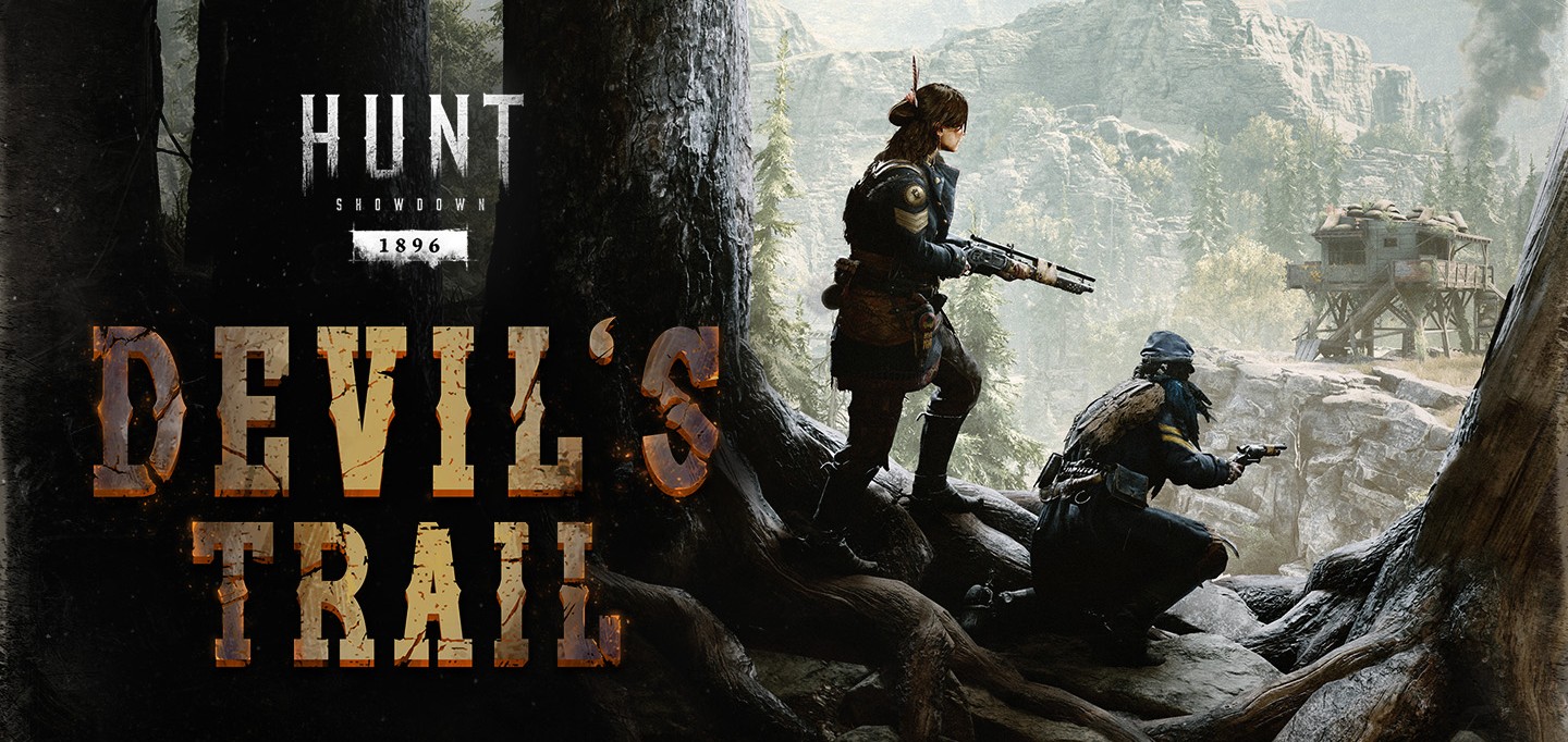 Discovery splash banner for Hunt: Showdown 1896 TR Discord server