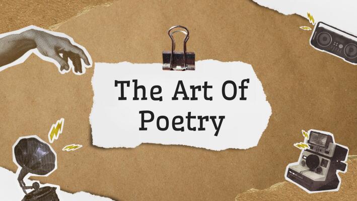 Discovery splash banner for The Art of Poetry Discord server