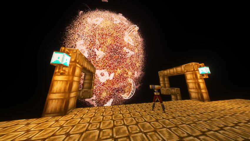 Discovery splash banner for Minecraft Chocolate Edition Discord server