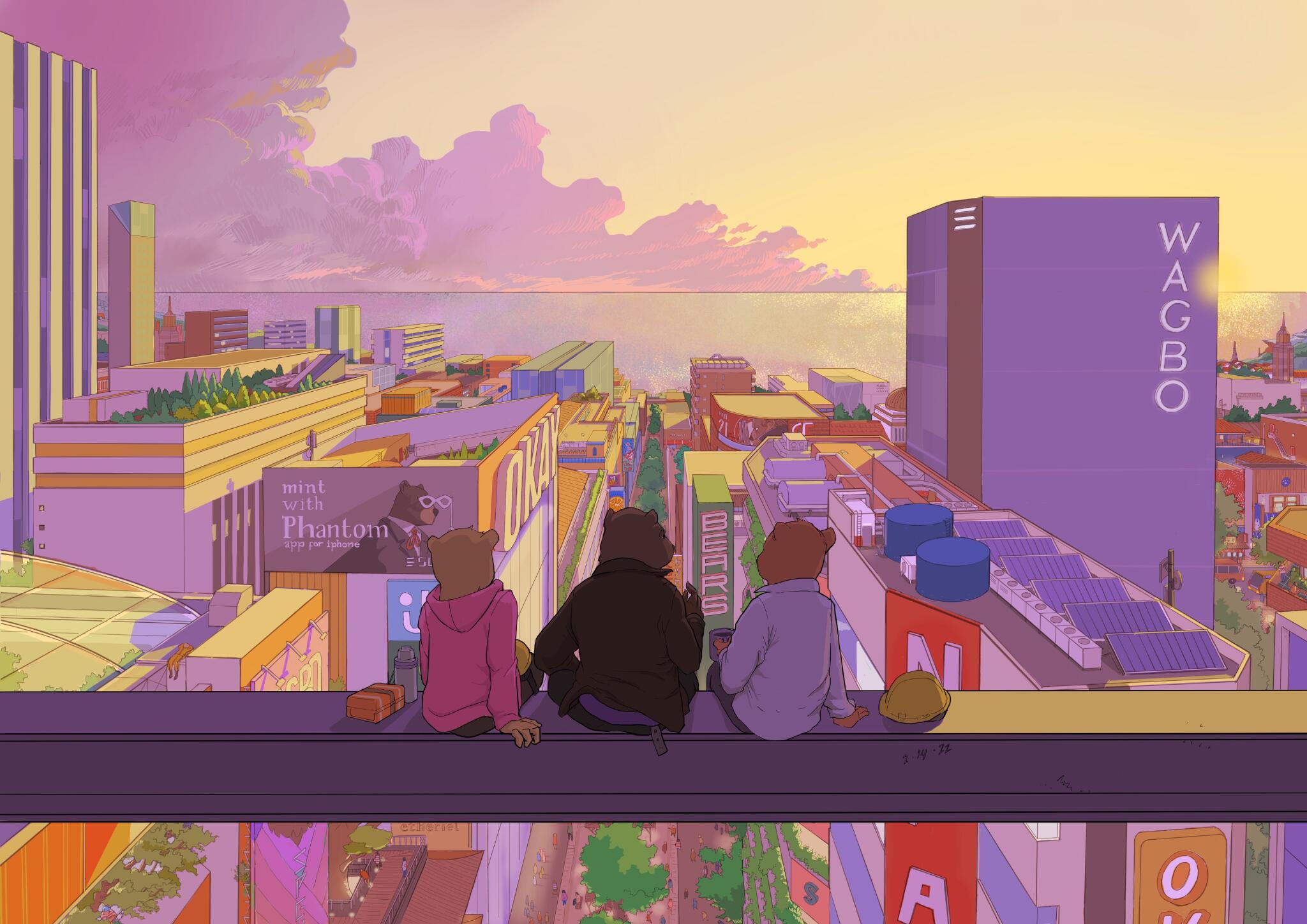 Discovery splash banner for Okay Bears Discord server