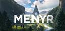 Discovery splash banner for Menyr Discord server