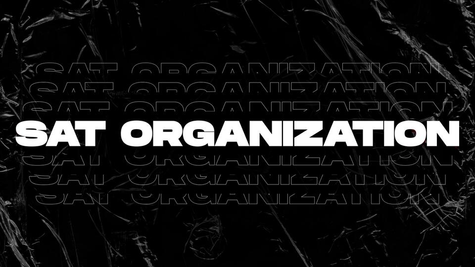 Discovery splash banner for SAT Organization Discord server