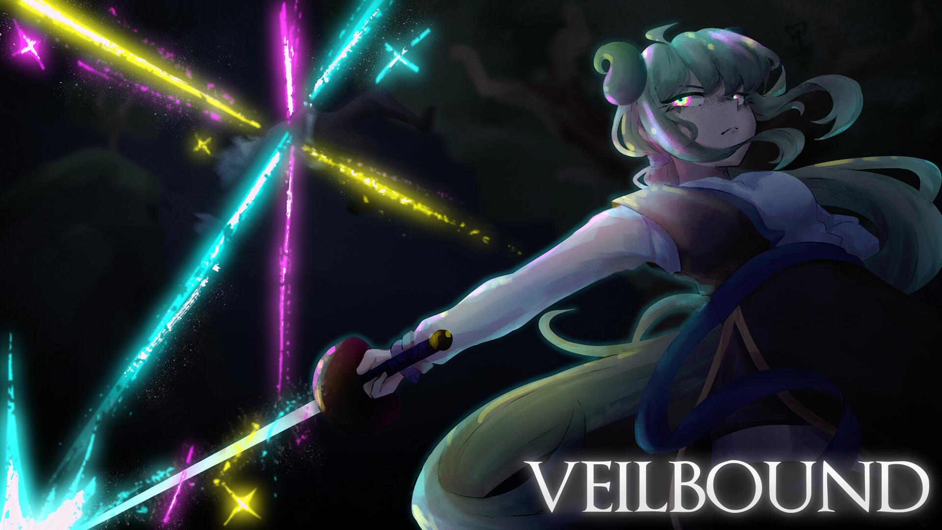 Discovery splash banner for Veilbound Community Discord server