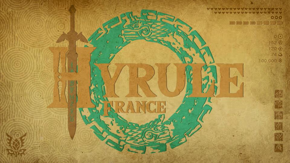 Discovery splash banner for Hyrule France • Zelda Discord server