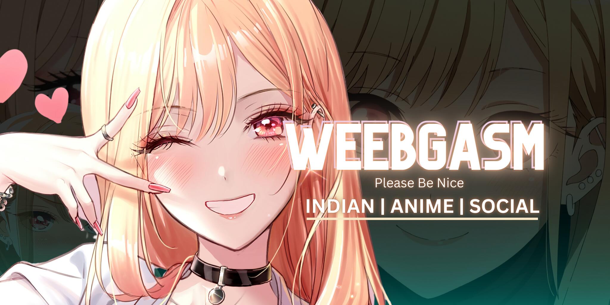 Discovery splash banner for Weebgasm Discord server