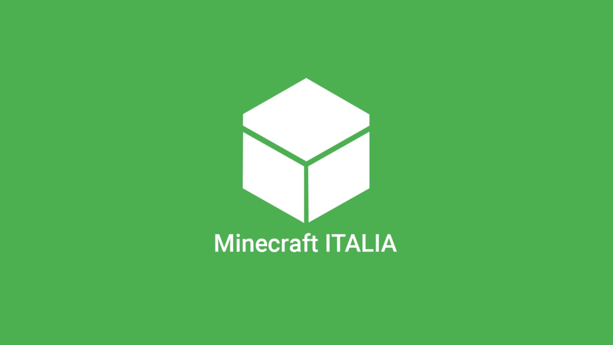 Discovery splash banner for Minecraft ITALIA Discord server