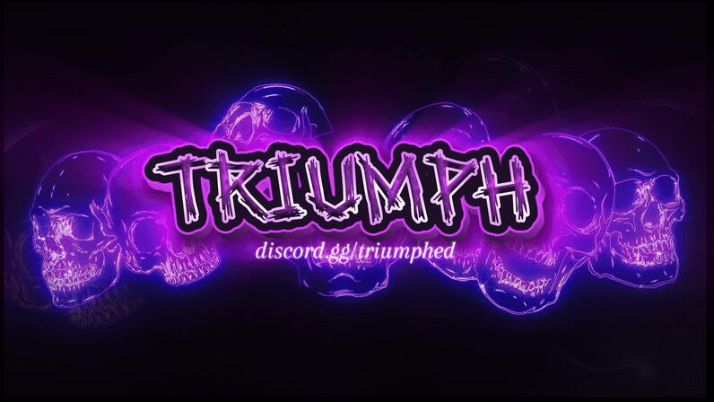 Discovery splash banner for 👑〡𝙏 𝙍 𝙄 𝙐 𝙈 𝙋 𝙃 Discord server