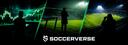 Discovery splash banner for Soccerverse Discord server