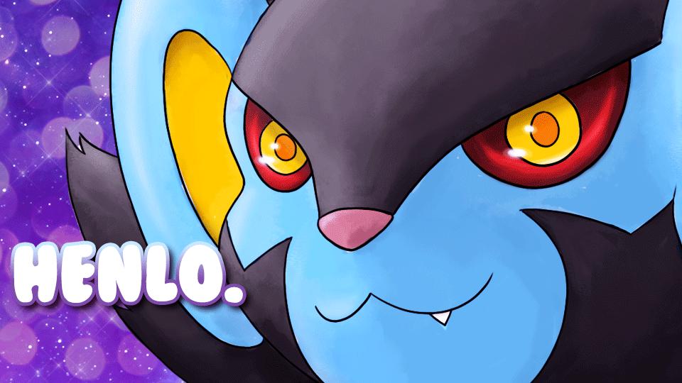 Discovery splash banner for Luxray Discord server