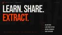 Discovery splash banner for Extract Data Community Discord server