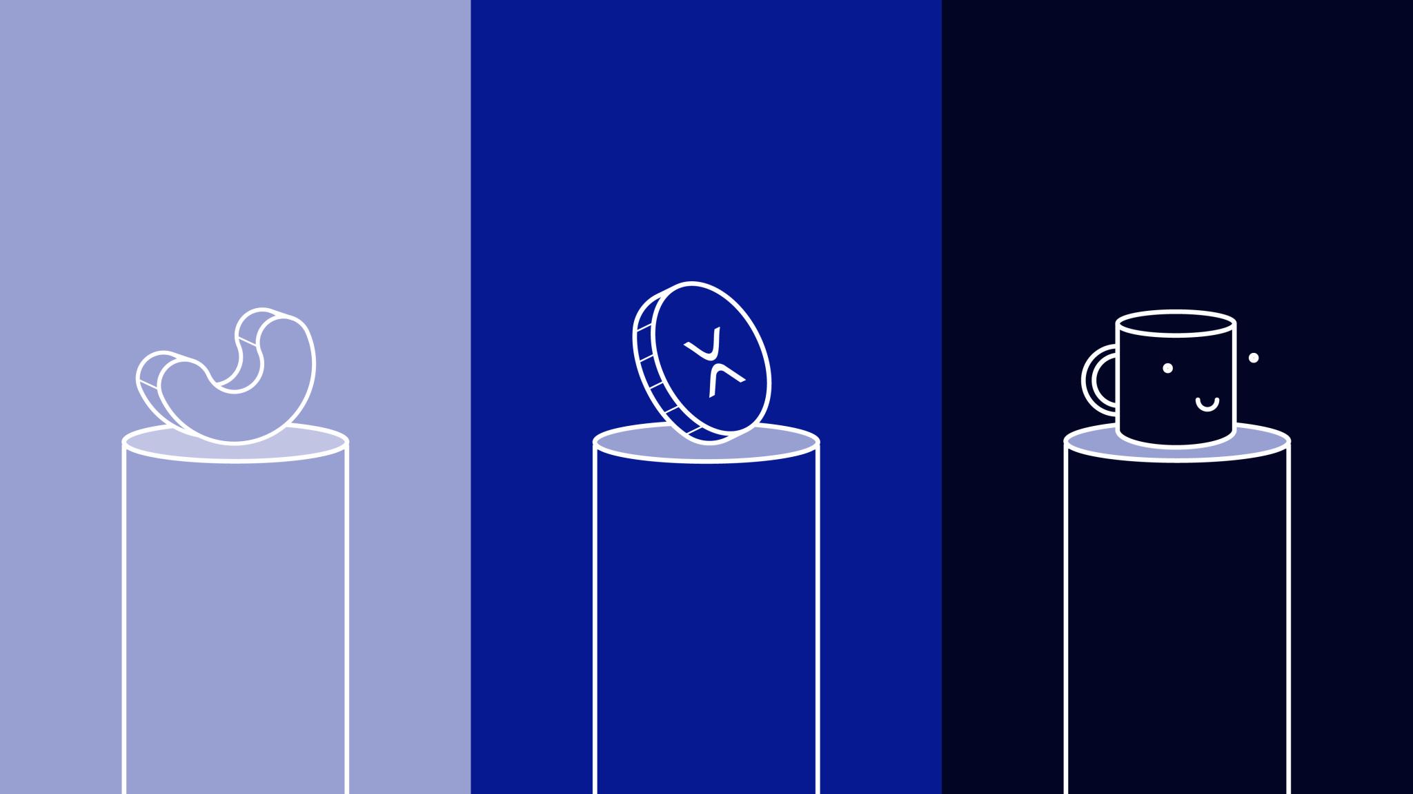 Discovery splash banner for xrp.cafe ☕ Discord server