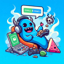 Discovery icon for Chill & Chat ⭐ Make Friends ⭐ Gamers ⭐ Streamers Discord server