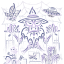 Discovery icon for the wizard council Discord server