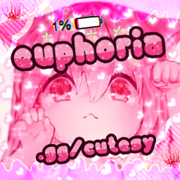Discovery icon for ʚ₊˚ ꒰🌸・euphoria 幸福 °. ♡ guild tag・kawaii・cute・make friends・nitro・safe space・anime・mental health˚໑ Discord server